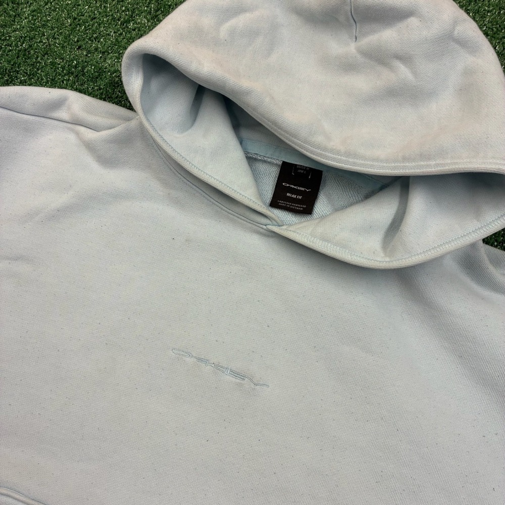 Y2K 2000's Oakley Embroidered Center Logo Hoodie